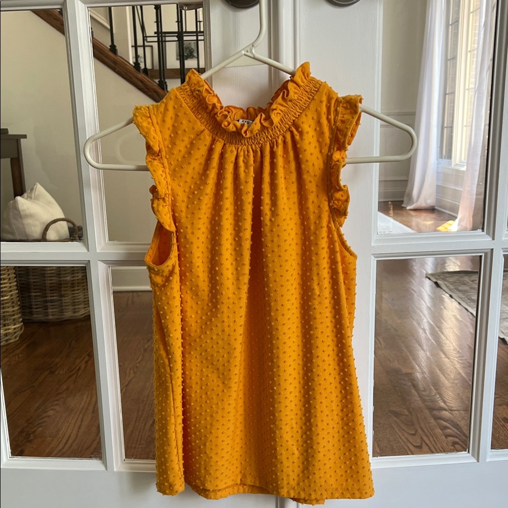 J Crew Ruffle Top